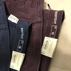 Sonoma size 16 NWT lot of 2 pairs